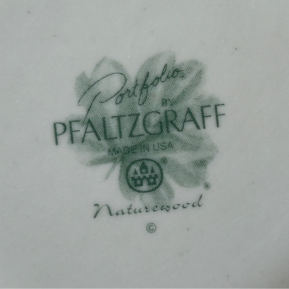 Portfolio by Pfaltzgraff Naturewood Sugar Bowl and Creamer - Picture 9 of 16